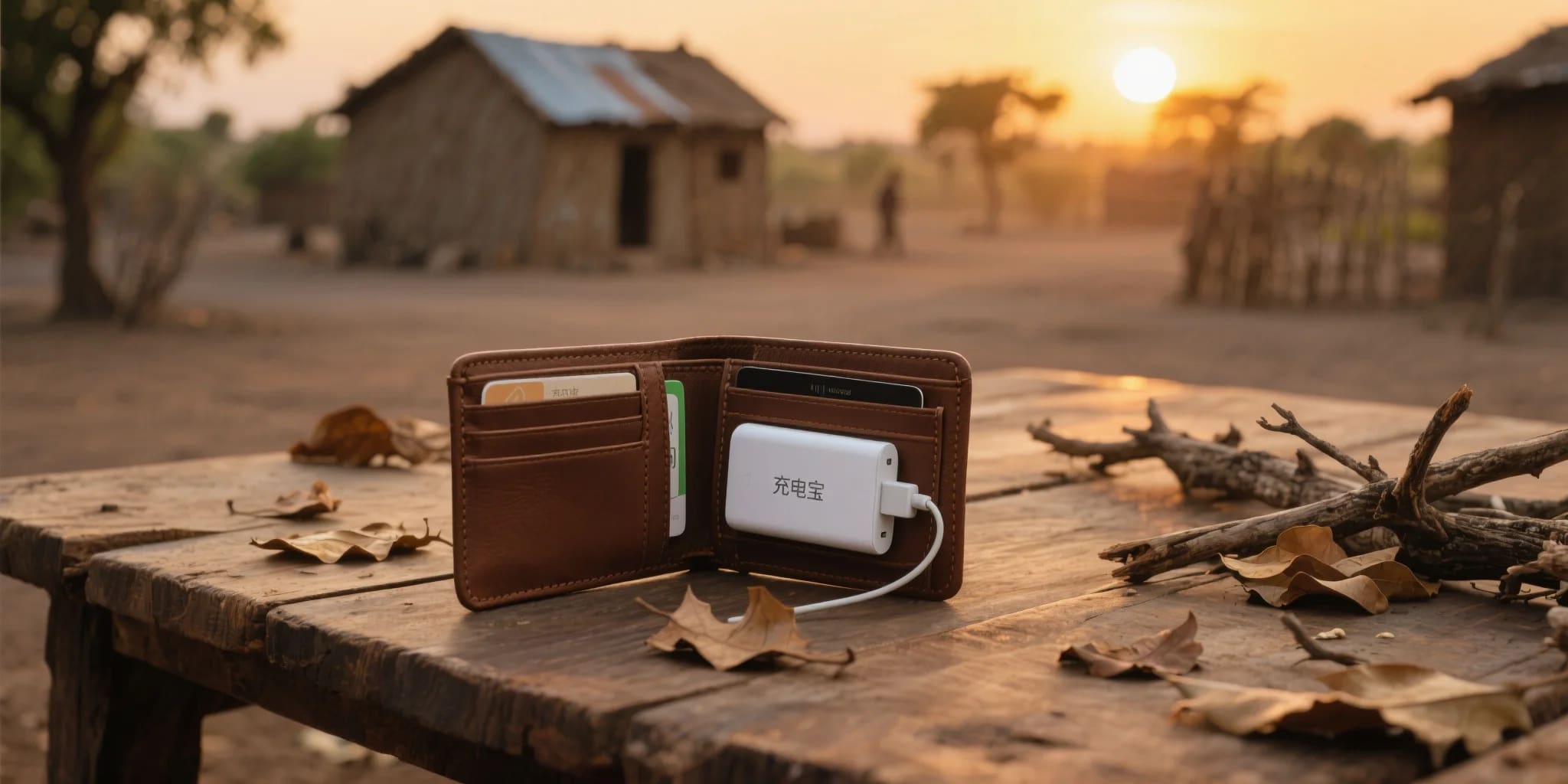 在非洲，钱包里可能没有钞票，但一定有“充电宝”