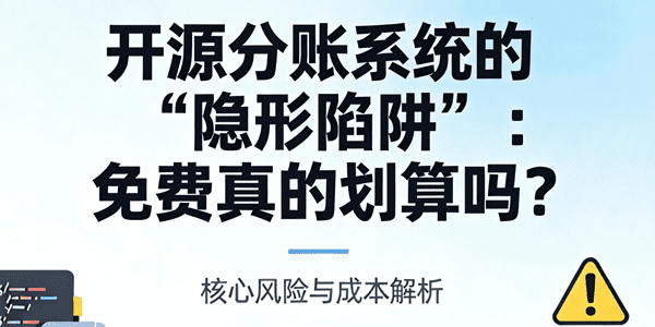 开源分账系统的“隐形陷阱”：免费真的划算吗？
